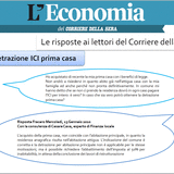 Detrazione ICI prima casa