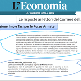 Esenzione Imu e Tasi per le Forze Armate Esenzione Imu e Tasi per le Forze Armate