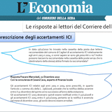 La prescrizione degli accertamenti ICI La prescrizione degli accertamenti ICI