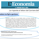 Comodato tra figli e genitore Comodato tra figli e genitore