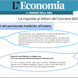 L'ICI del pensionato trasferito all'estero L'ICI del pensionato trasferito all'estero