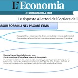 GLI ERRORI FORMALI NEL PAGARE L’IMU GLI ERRORI FORMALI NEL PAGARE L’IMU