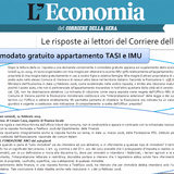 Comodato gratuito appartamento TASI e IMU