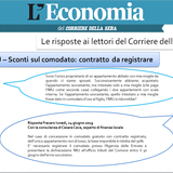 IMU – Sconti sul comodato: contratto da registrare