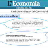 Prima casa e residenza
