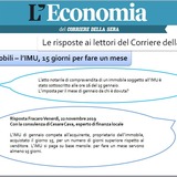 Immobili – l’IMU, 15 giorni per fare un mese